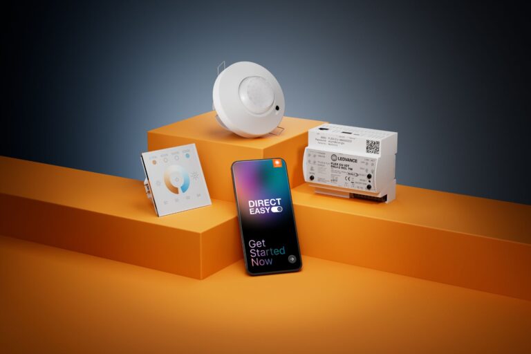 LEDVANCE presenta DIRECT EASY: il controllo della luce semplice e wireless per i professionisti