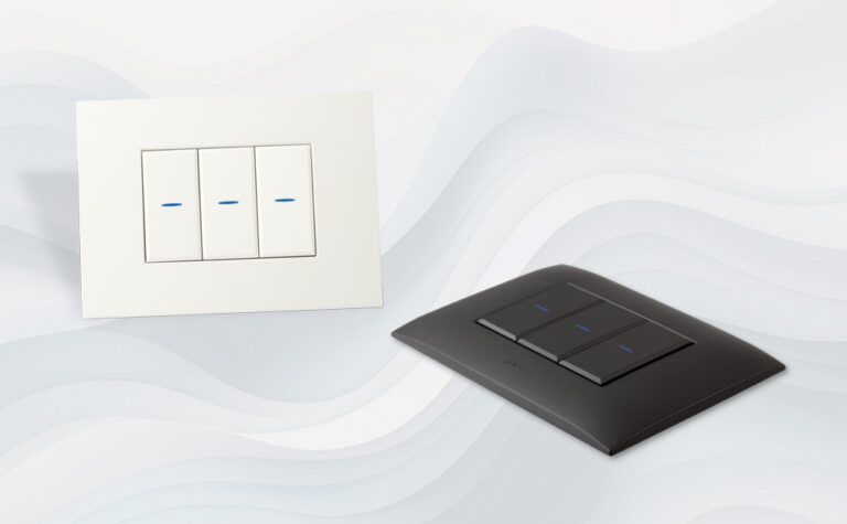 AVE Whitek 44 e Tekla 44: la tua scelta di stileper un impianto elettrico di design