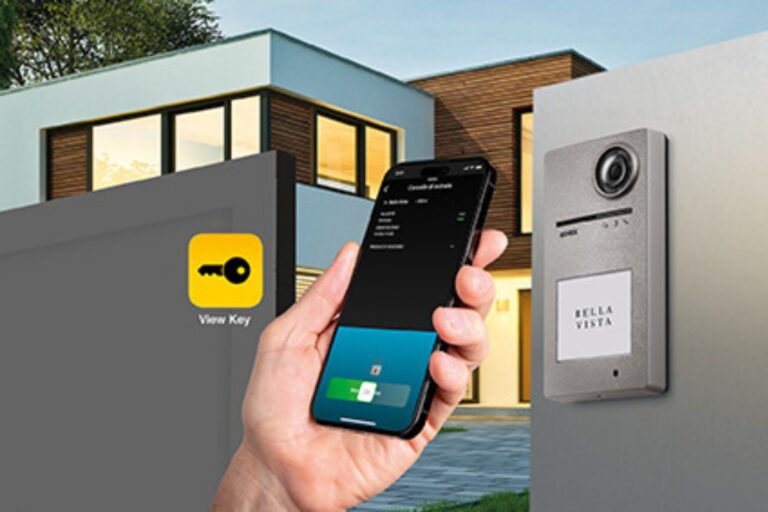 Vimar offre una vasta scelta di videocitofoni, citofoni e posti esterni per contesti residenziali e strutture del terziario