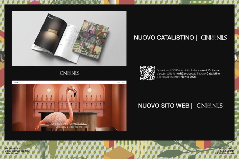 Cini&Nils rinnova il sito web: nuova esperienza digitale coordinata al Catalistino 2026